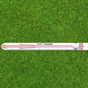 XINGGM Golf Putting Alignment Training Aid for Putting Green | Indoor & Outdoor Golf Putting Trainer,Come with Golf Ball & Putting Ring Plastic Putting Alignment Rail - product information 2