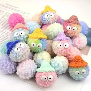 4 Sizes Pompom Pom-pom Maker for Fluff Ball Weaver Needle Craft DIY Wool Knitting Craft Tool Set Decoration by Knewmart - 0104