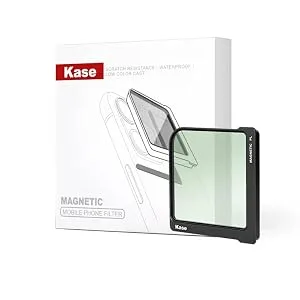 Kase CPL Filter for Phone 50mm Magnetic Square Polarizer Filter for iPhone x xr xs 11 12 13 14 Pro Max and Android - KASE