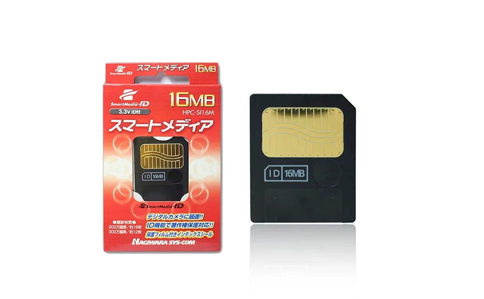 Onefavor 3.3V SmartMedia Cards SM 16MB Flash Memory Card Smart Media Card 16MB SmartMedia Cards - 16MB SmartMedia Cards