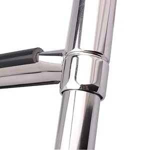 3 Step Telescoping Boat Ladder, Stainless Steel Extendable Boat Ladder 3 Step Dock Ladder for Pontoon Boat/Marine Yacht - detail