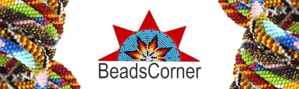Cowboy Western Beaded Hatband Rodeo Style Handmade H44sb1 - Beadscorner Header Background