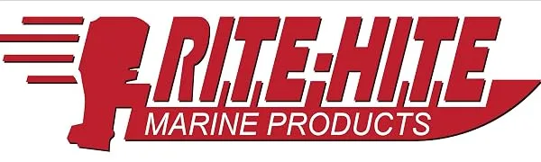 RITE-HITE Marine 3' 2" Groove Hard Plastic Vertical Post Boat Dock Bumper Black - RITE-HITE