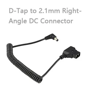 CAMVATE D-Tap to DC Barrel Coiled Cable for Atomos Monitor - 2399 - C2399-3