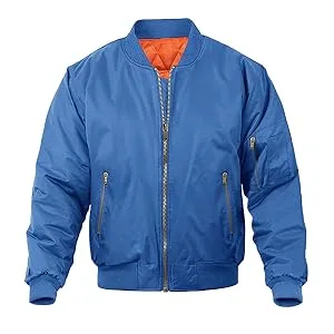 MAGNIVIT Men's Bomber Jacket Casual Fall Winter Military Jacket and Coats Outwear Black Large - product information 4