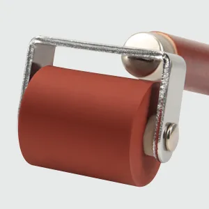 MyLifeUNIT Rubber Brayer, Brayer Ink Roller, Soft Rubber Brayer Roller with Wooden Handle - rubber brayer