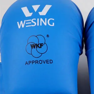 WESING Karate shin and Instep Guard Karate Gloves Approved by WKF blue X-Large - product information 4
