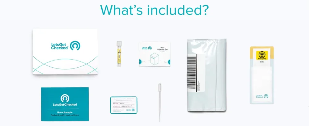 LetsGetChecked - At-Home STD Test Kit | STD - Chlamydia and Gonorrhea Screening | for Men and Women | CLIA-Certified Results in 2-5 Days | 100% Private and Discreet Simple 2 - STD test at home