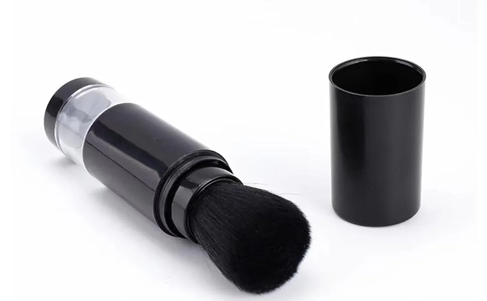 Embossing Powder Brush Retractable Applicator Tool Craft Painting Glitters Powder Brush Soft Bristles Handle Tool Scrapbooking,Craft,Cardmaking - Retractable Embossing Powder Brush