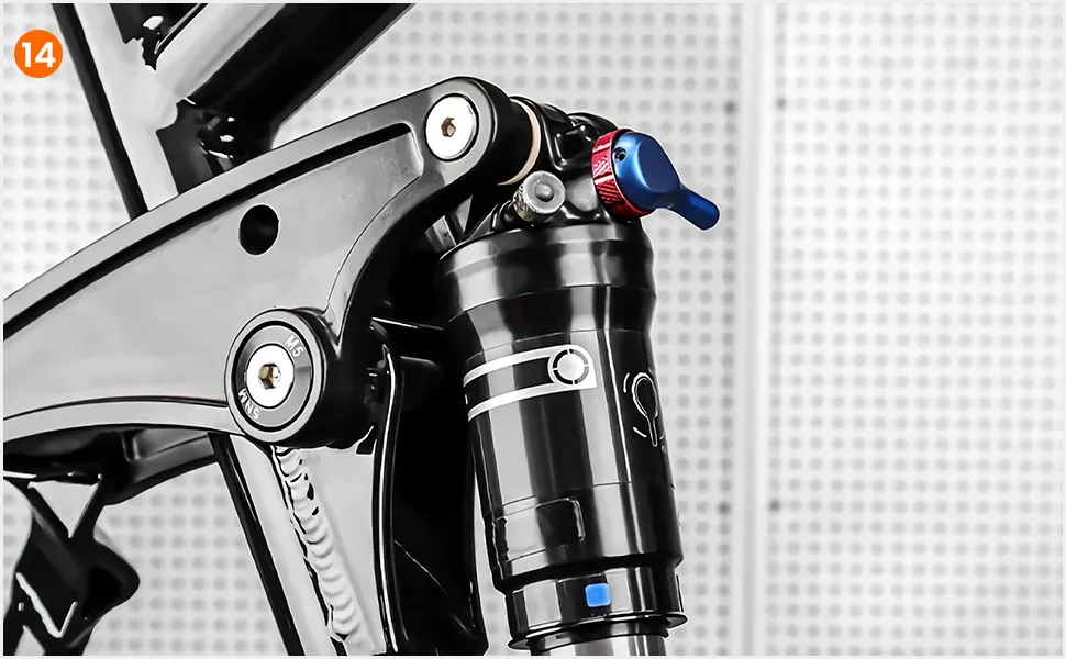YEENOR DU bicycle shock absorber bushing protective sleeve M8mmx22/24/50mm Rear Shock Bushing soft tail frame fit for Fox RockShox Marzocchi DVO DNM M8*22mm - product information 6