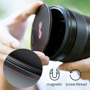 K&F Concept Magnetic 77mm Circular Polarizers Filter Kit (Magnetic Polarizing Filter + Adapter Ring + Lens Cap) -28 Multi-Layer Coatings (Nano-X Series) - product information 17