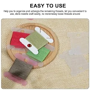 80 Pcs Thread Organizer, Embroidery Floss Storage,Embroidery Thread Organizer Plastic Embroidery Thread Cards Stitch Thread Plastic bobbins (4 Colors) - embroidery floss bobbins