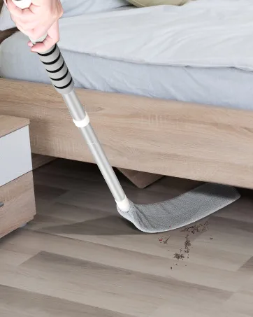 Retractable Gap Dust Cleaner, Microfiber Duster with Extension Pole, Extendable Duster for Cleaning Long Handle Dust Brush Under Refrigerator Sofa Couch Bed Furniture Appliance Dusting Tools - gap dusters for cleaning