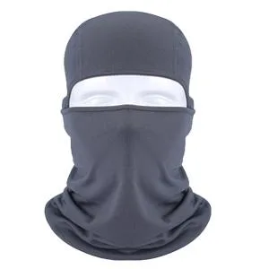Valleycomfy 4PCS Balaclava Summer UV Protection Breathable Face Mask Men Women Wind-Resistant Ski Sun Hood Tactical Masks Black - balaclava face mask