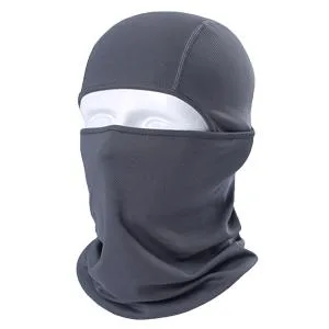 Valleycomfy 4PCS Balaclava Summer UV Protection Breathable Face Mask Men Women Wind-Resistant Ski Sun Hood Tactical Masks Black - balaclava face mask
