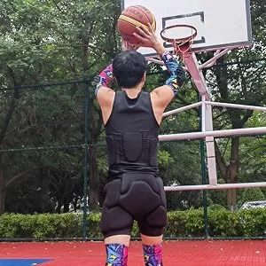 Protective Padded Shorts Hip Butt Padded Short Pants Butt Tailbone Protection Shorts Medium - Impact short pants