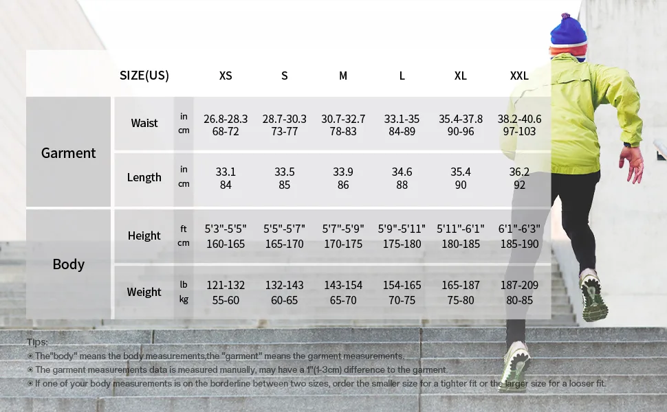 ARSUXEO Men's Compression Tights Running Pants Baselayer Legging K3 White Medium - product information 14