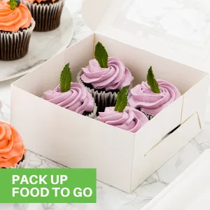 Small Sandwich Wedge Box, Sandwich Take Out Box - 4.8 Inch Triangle Sandwich Box with Window - Brown - 25ct Box - Restaurantware - These lunch paper boxes can be sealed with lids to easily take your lunch to work.