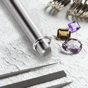 Ring Mandrel, IKOCO Ring Sizer Measuring Tool Steel Ring Size Adjusters for Loose Rings Measure Repair - Ring Mandrel Sizer Tools