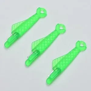 30 Pcs Sewing Machine Needle Threader Fish Type Quick Sewing Threader Embroidery Floss Automatic Sewing Craft DIY Tool - Green Fish Type Sewing Machine Automatic Needle Threader