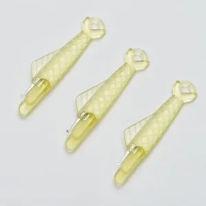 30 Pcs Sewing Machine Needle Threader Fish Type Quick Sewing Threader Embroidery Floss Automatic Sewing Craft DIY Tool - Yellow Fish Type Sewing Machine Automatic Needle Threader