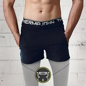 Thermajohn Compression Pants Mens, Workout Tights and Compression Leggings for Men Black Large - mens leggings