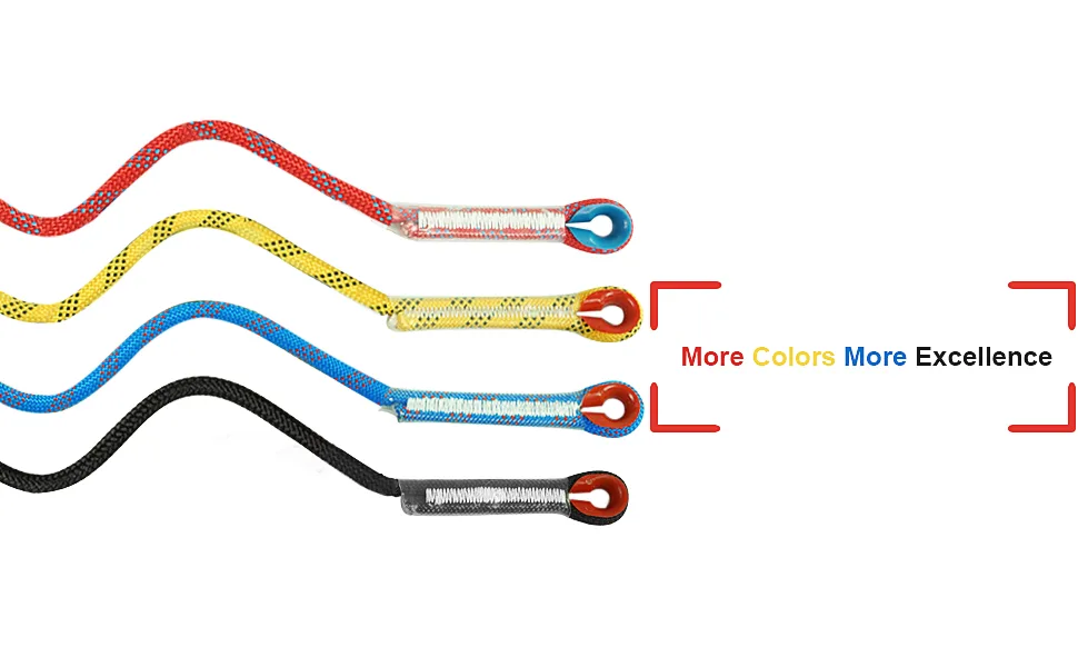 Aoneky 10mm Outdoor Rope Yellow 2 32.0 Feet - product information 2