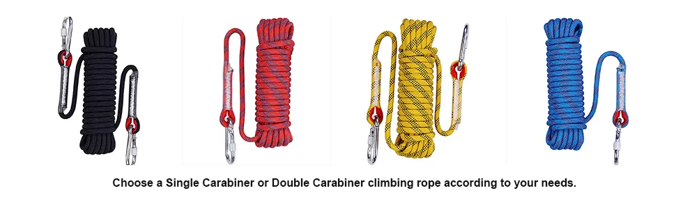 Aoneky 10mm Outdoor Rope Yellow 2 32.0 Feet - product information 3