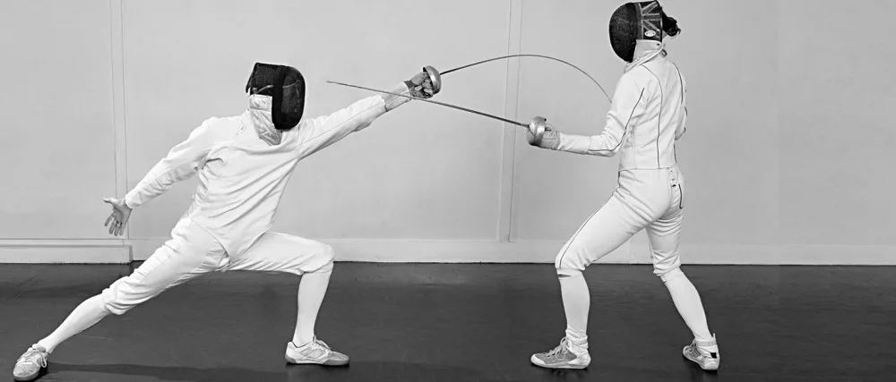 LEONARK Fencing Foil/Epee VIS. Pistol Grip Non-insulate Visconti Alternative Sword Handle Bare Replacement Grip Small Right-hand - main