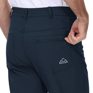 Gopune Men's Stretch Golf Pants Outdoor Work Casual Pant with Pockets Navy 40 - product information 15