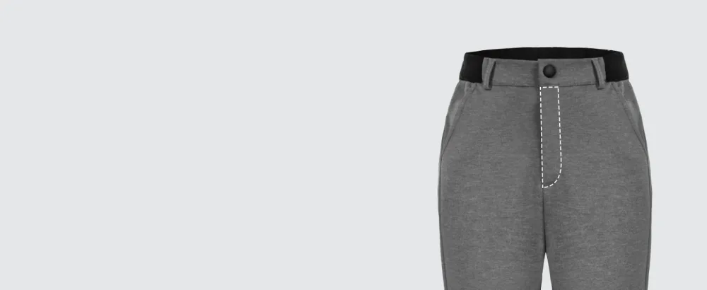 JACK SMITH Women's Golf Pants Stretch Lightweight Business Casual Pants with Pockets Black #Slightly Thick Fabric Large - Faux Fly