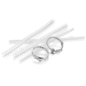 Coopache 2 Styles Invisible Ring Size Adjuster for Loose Rings  Ring Guard, Ring Sizer, 11 Sizes Fit for Man and Woman Ring - ring sizers for loose rings