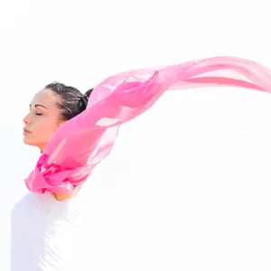 Andux 12Pcs Dance Scarves Square Scarf for Juggling Kindergarten 24 by 24 Inches WDSJ-02 Multicolor - product information 4