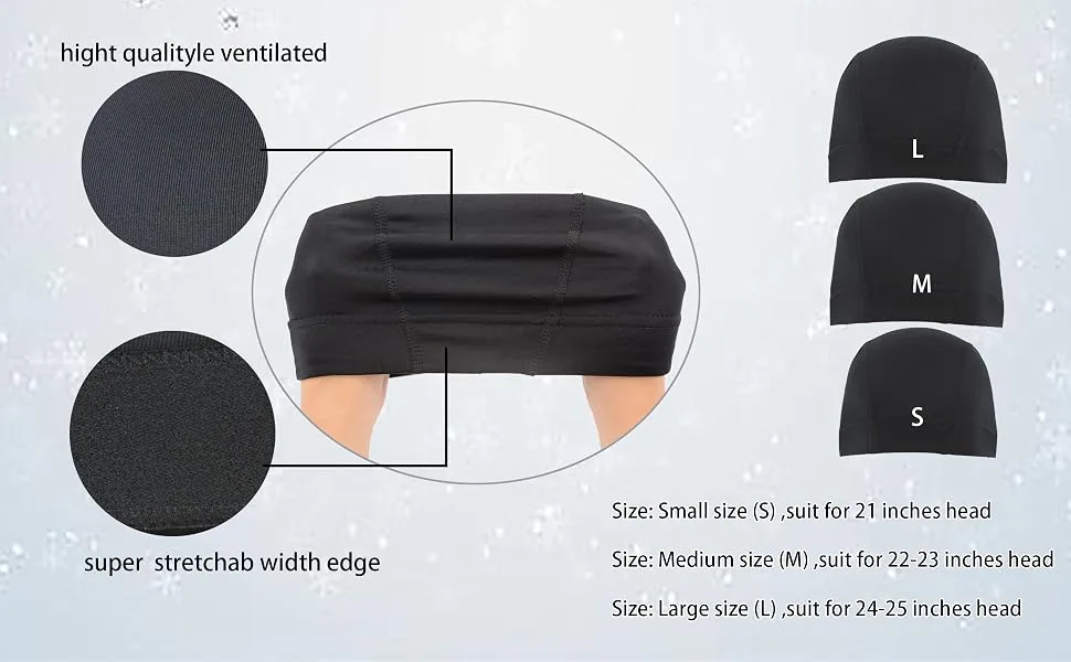 3 Pcs Dome Cap Wig Caps for Making Wig Stretchy Wig Cap with Wide Elastic Band ( Black Dome Cap M) M 3 Pcs Dome Caps - 3 Pcs Dome Caps M