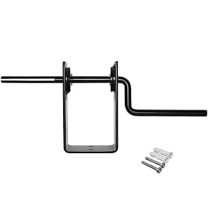 Meister Mounted Easy Hand Wrap Roller - Fits All Boxing & MMA Wraps Black - Meister Mounted Easy Hand Wrap Roller