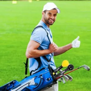 Greatlizard Golf Swing Training Aid Golf Swing Trainer Aid Golf Practice Warm-Up Stick for Strength Flexibility and Tempo Training Golf Accessories for Men and Women Black 48" - Fits golf bags
