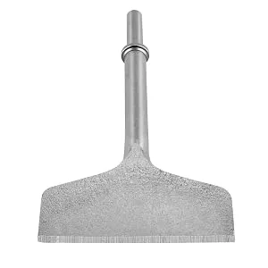 Firecore 4-inch Wide Air Chisel Bit, 0.401 Inch Shank Tile & Thinset Scaling Chisel Thinset Scraper Wall and Floor Scraper Tile Remover Work with Air Chisel Hammer (4" X 7.5") 4-inch Air Chisel - 4-inch Wide Air Chisel Bit, 0.401 Inch Shank Tile & Thinset Scaling Chisel Thinset Scraper
