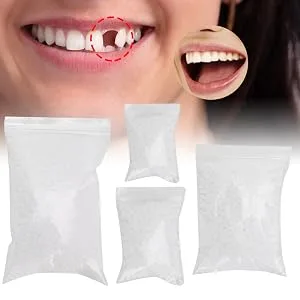 Temporary Tooth Repair Beads, For Missing Dental Filling Material With Broken Teeth, Cosmetic Teeth Whiten Teeth Temporary Tooth Repair For Snap Lid Missing(F2) - Temporary Tooth Repair Beads