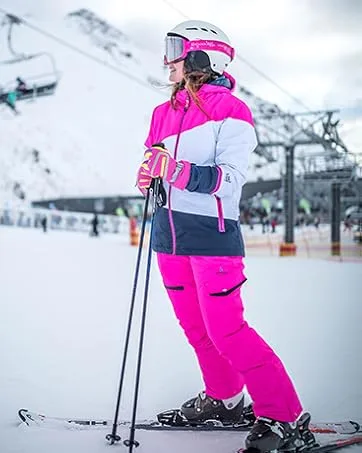 PHIBEE Boys' Waterproof Breathable Polyester Snowboard Ski Pants Blue 8 - ski jacket