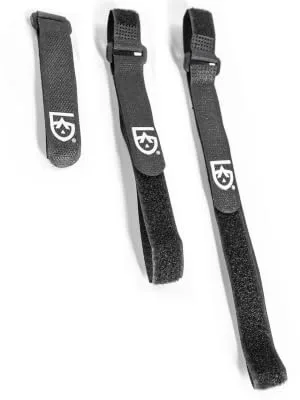 GEAR AID  Fast Wrap Keeps Camping Gear Organized and Secure with Adjustable, Cinch-and-Stick Straps with D-Ring, Available in 12, 14, 18 Length 4 Wraps  x 24, Fast Wrap - fast wrap size