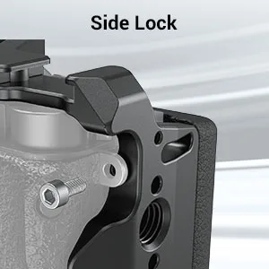 SmallRig Cage with Silicone Handgrip & Cold Shoe for Sony a6100, a6300, a6400 - 3164 - 3164