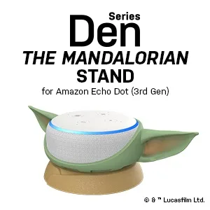Made for Amazon, featuring The Mandalorian: The Child, Stand for Amazon Echo Dot (3rd Gen) - dot stand, dot 3rd gen stand, star wars, otterbox, otterbox echo dot stand,dot adjustable stand
