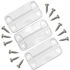 Igloo Cooler Latch and Hinge Plastic Parts Kit - Igloo Plastic Hinges 3 Pack