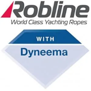 Robship Soft Shackle 3x100mm Black - Robline Dyneema Logo