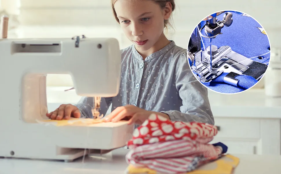 6 Pcs Rolled Hem Presser Foot, Hemming Foot Kit for Sewing Rolled Hemmer Presser Foot for Singer, Brother, Janome, Home Multifunctional Sewing Machine 6 sizes - product information 5