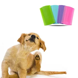 4 Pieces Multi Color Nit Double Sided Combs Plastic Head Detection Fine Tooth Head Nit Hair Combs For Pets Kids Adults English Color - product information 6
