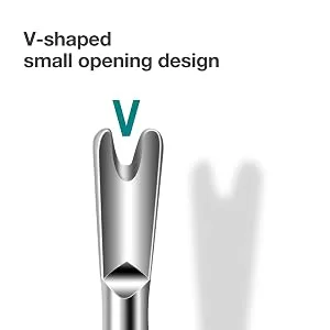 MR.GREEN Cuticle Pusher Dead Skin Remover Stainless Steel Manicure Tools Professional Cuticle Trimmer Nail Polish Peeler Scraper (Mr-2190) - 2190-300-1