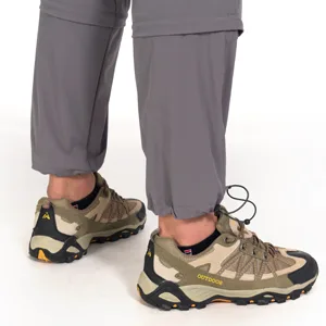 Little Donkey Andy Men's Stretch Convertible Pants, Zip-Off Quick-Dry Hiking Pants, UV Protection, Lightweight Two Zip-off-olive Large - camping pants for men