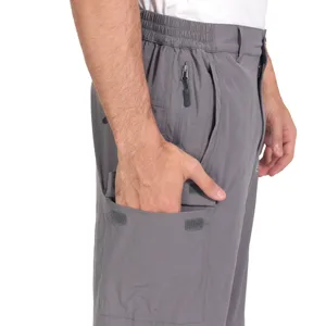 Little Donkey Andy Men's Stretch Convertible Pants, Zip-Off Quick-Dry Hiking Pants, UV Protection, Lightweight Two Zip-off-olive Large - stretch pants