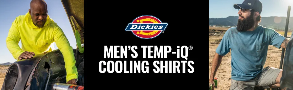 Dickies Men's Short Sleeve Performance Cooling Tee Large Mushroom - Dickies Men